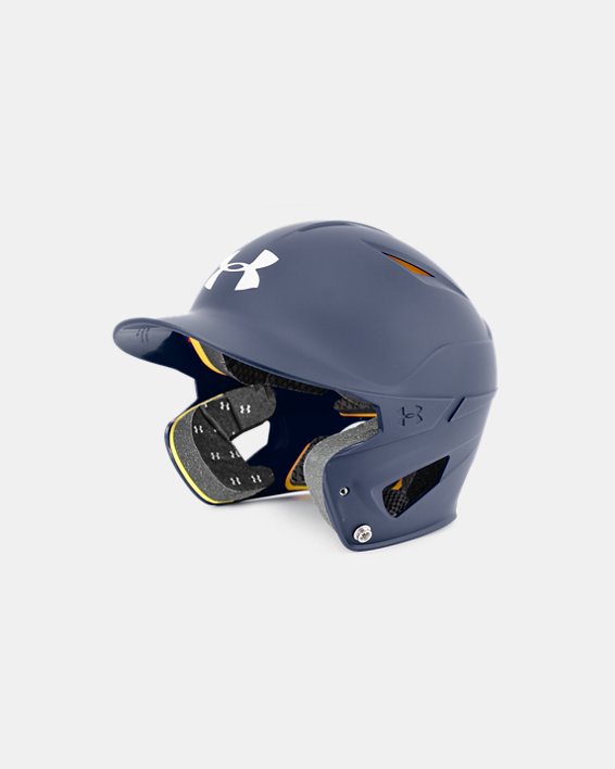 Adult UA Converge Solid Matte Batting Helmet, Blue, pdpMainDesktop image number 0